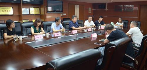 鄭州商品交易交割部領導到陜儲糧集團調研