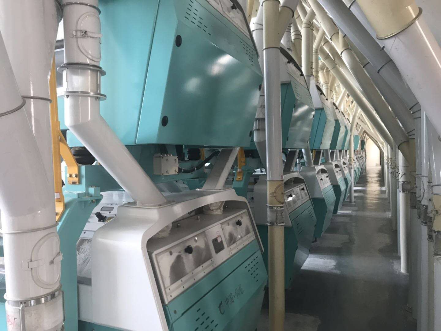 陜西糧農西瑞面粉公司600噸面粉車間技改項目順利投產