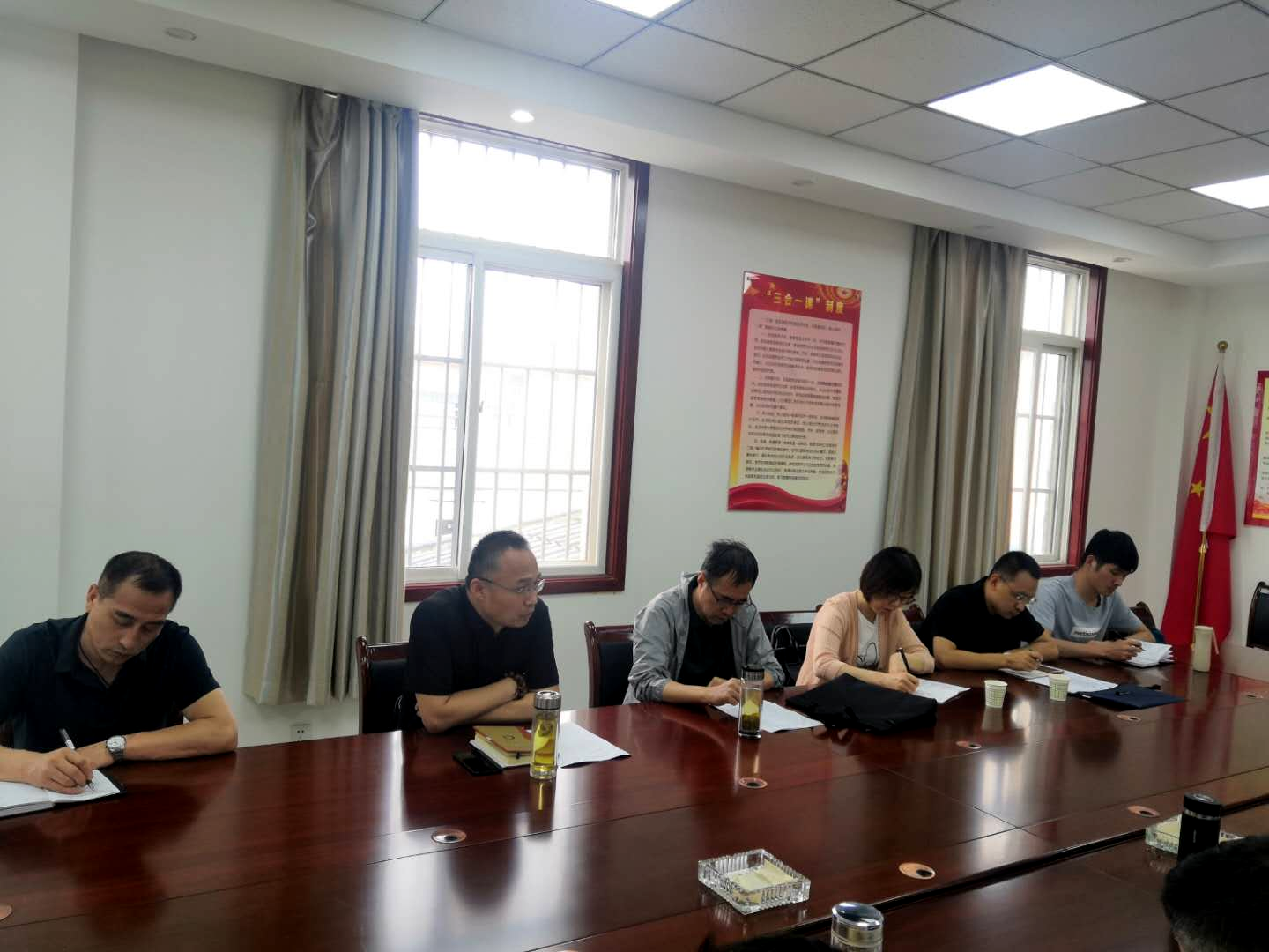 陜儲糧集團對咸陽庫、楊凌庫、扶風庫等開展安全生產(chǎn)工作專項檢查及區(qū)域夏糧生產(chǎn)質量情況調(diào)查