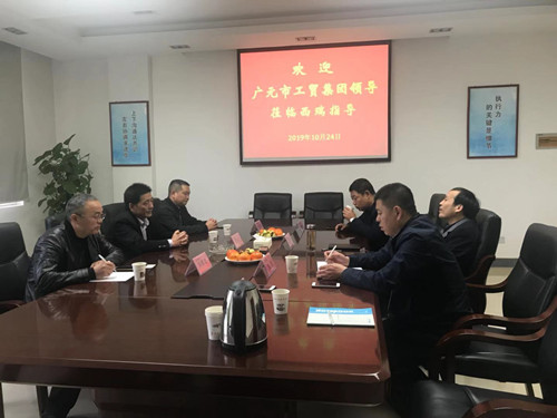 廣元市工貿(mào)集團領導蒞臨西瑞座談交流