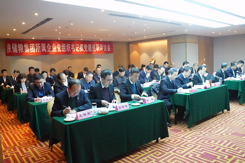 陜儲(chǔ)糧集團(tuán)召開2019年度黨組織書記抓黨建工作述職評(píng)議會(huì)