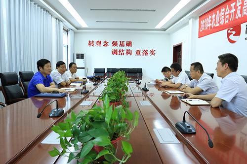 農(nóng)墾集團(tuán)總經(jīng)理督導(dǎo)農(nóng)場改革與項目建設(shè)工作